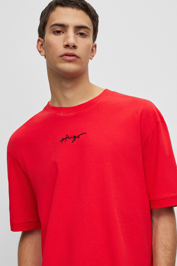 T-SHIRT HUGO - 693 RED